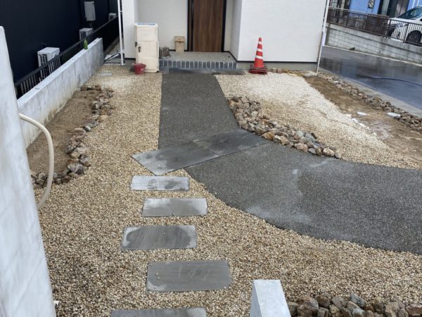 愛知県碧南市にて新築外構工事